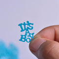 200pcs blue baby shower throwing confetti for kids' outdoor party, colorful paper decorations from Everything Baby