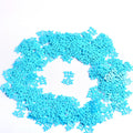 Blue boy-themed DIY throwing confetti for baby shower or birthday party, 200-piece set for outdoor celebration fun.