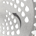 Steel 40-tooth lawn grass trimmer blade for garden tools, designed for durable cutting and trimming of grass and weeds.