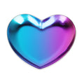 Colorful stainless steel heart-shaped plate tea tray and jewelry organizer with compartments for fruit, tea, or cosmetics.
