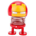 Cartoon wobble head doll ornaments with shaking head design, suitable for car decorations on ride-on cars and go-karts.