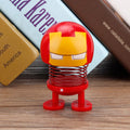 Cartoon wobble head doll ornaments with shaking heads, suitable for car decoration, featuring playful baby and kids' toy designs.