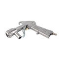 Everything Baby sandblaster air siphon gun with ceramic nozzle for abrasive sandblasting, designed for outdoor play equipment.