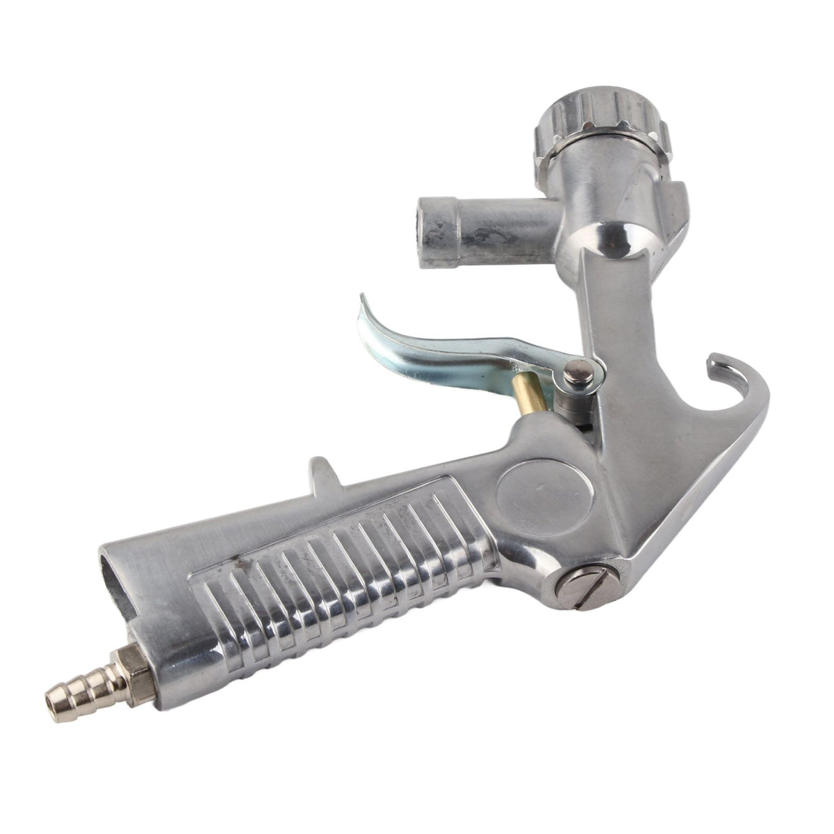 Baby and kid's outdoor toy featuring a ceramic nozzle sandblaster air siphon sandblasting feed gun for abrasive play.