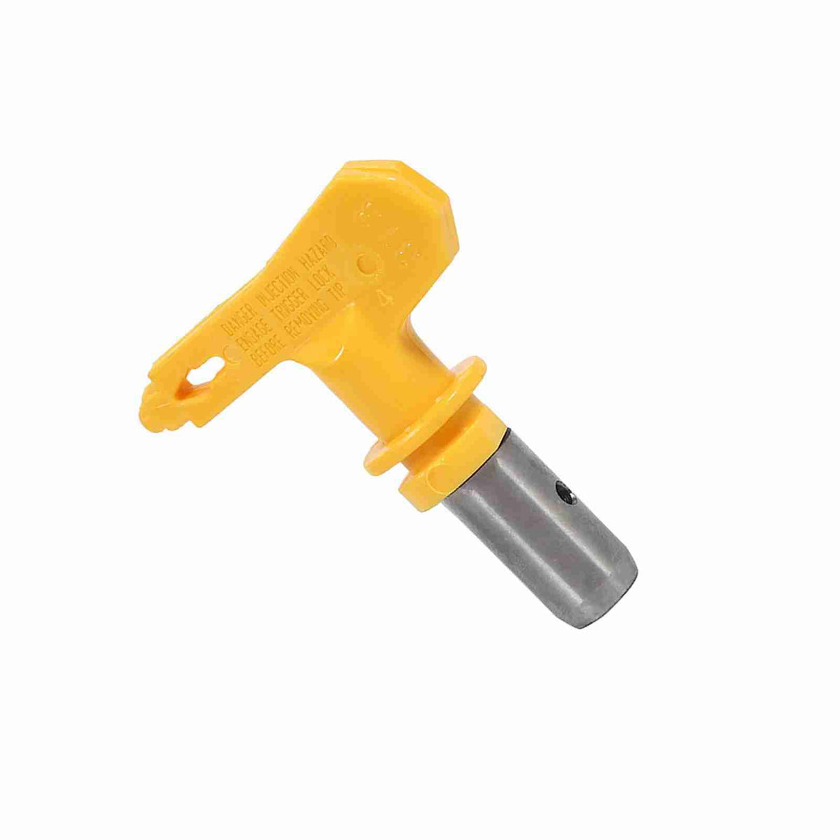Reversible tungsten steel airless spray gun nozzle tip accessory for garden and home use, compatible with outdoor spray equipment.