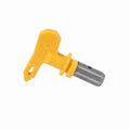 Reversible tungsten steel spray gun nozzle tip for airless paint sprayers, suitable for home garden use.