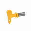 Reversible tungsten steel airless spray gun nozzle tip for garden and home use, compatible with outdoor spray equipment.