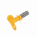 Reversible tungsten steel spray gun nozzle tip accessory for airless paint sprayers, suitable for home garden use.