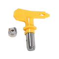 Reversible tungsten steel airless spray gun nozzle accessory for home garden use, compatible with outdoor spray equipment.