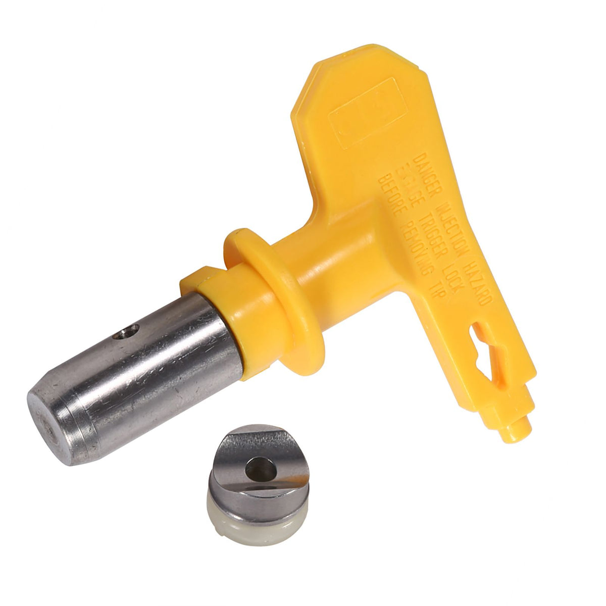 Reversible tungsten steel spray gun nozzle accessory for airless spray guns, suitable for outdoor home garden use by Everything Baby.