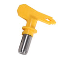 Reversible tungsten steel spray gun nozzle accessory for airless spray guns, suitable for garden and outdoor use.