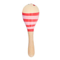 Colorful 5-piece wooden maracas for kids, toddler egg shakers and sand hammers, ideal outdoor musical party toys by Everything Baby.