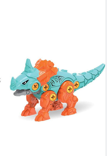 Dinosaur Building Blocks Educational Toy Pointed Dragon OPP bag