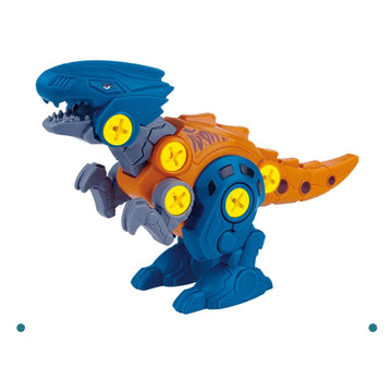 Dinosaur Building Blocks Educational Toy Velociraptor Egg Suit