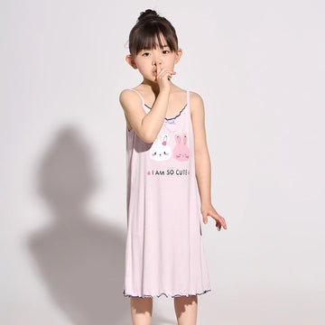 KIDS MAM&DAD Girls Viscose Summer Sleepwear 31209 purple 140cm