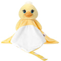 White plush Zaylee the Duck musical toy from Everything Baby, designed as a comforting lullaby and white noise comforter for babies.