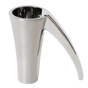 Premium alloy nutcracker with ergonomic long lever, designed for easy shelling of pecans, walnuts, and hazelnuts, 9cm long.