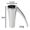 Premium alloy nutcracker with ergonomic long lever design for easy shelling of pecans, walnuts, and hazelnuts.
