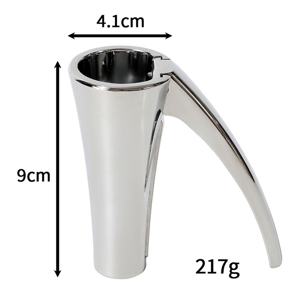 Premium alloy nutcracker with ergonomic long lever design for easy shelling of pecans, walnuts, and hazelnuts.