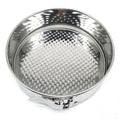 7-inch stainless steel springform cake pan with removable bottom, leakproof, nonstick, ideal for baking cheesecakes and desserts.