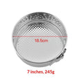 7-inch stainless steel springform cake pan with removable bottom, leakproof and nonstick for baking cheesecakes and desserts.
