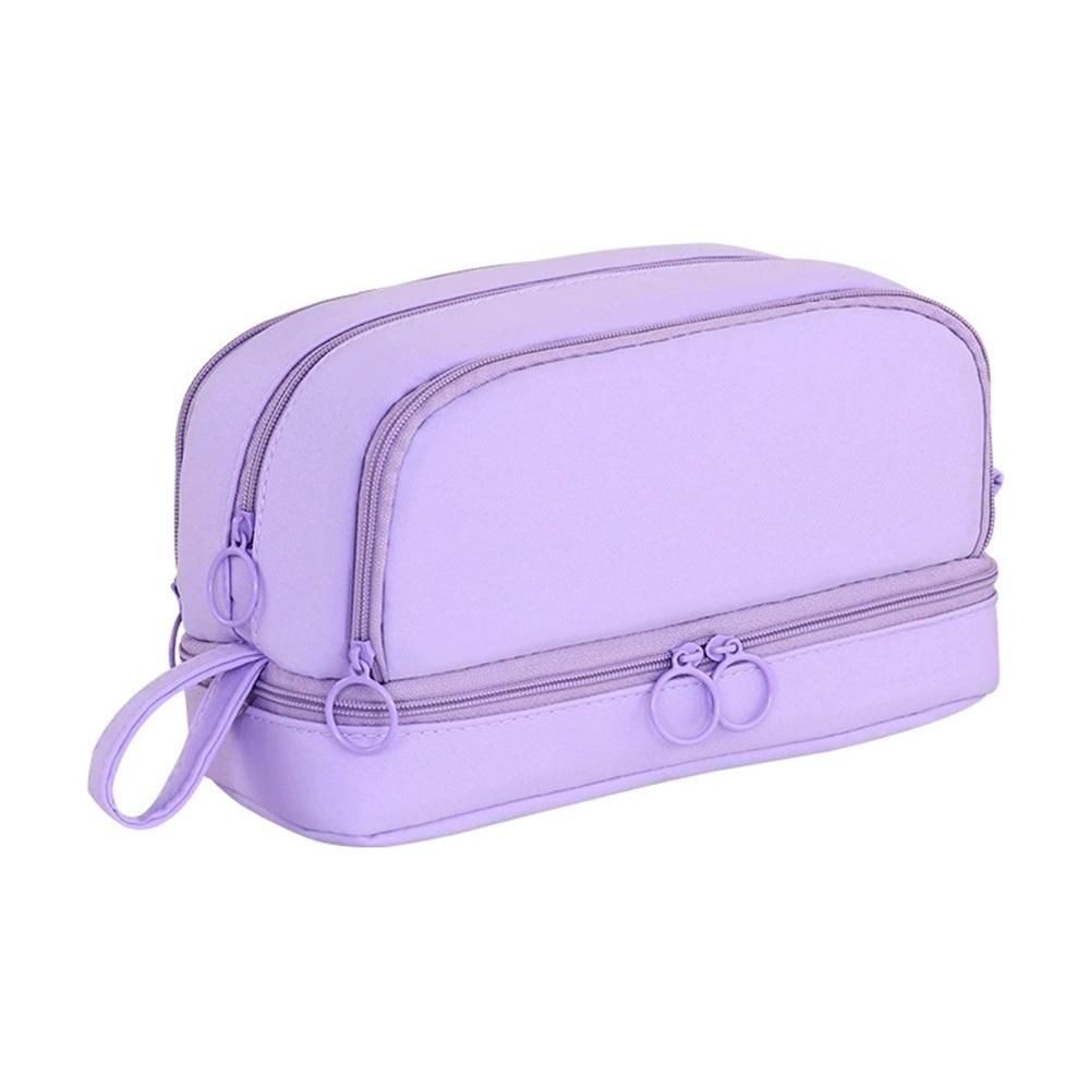 Large capacity pencil case by Everything Baby with multiple compartments, ideal for school, college, or office use.
