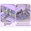 Large capacity pencil case by Everything Baby, spacious organizer for school, college, and office with multiple compartments.