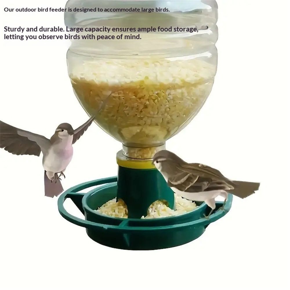 Soda Bottle Bird Feeders 3-pack by Everything Baby, eco-friendly DIY bird feeders made from recycled soda bottles for kids and families.