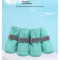 Large dog shoes and paw protectors by Everything Baby, waterproof and suitable for winter snow, hot pavement, and rainy outdoor walks.
