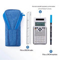 Colorful standing pencil case pouch by Everything Baby, foldable pen holder organizer for school and office supplies.