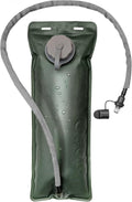 BPA-free 3-liter hydration bladder with insulated drinking tube inside a kid's backpack for hiking and outdoor activities.