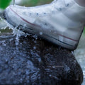 Waterproof non-slip silicone shoe covers for girls, reusable outdoor sneaker protectors with enhanced grip, by Everything Baby.
