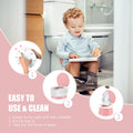 Foldable toddler travel potty seat by Everything Baby, portable and foldable for kids' toilet training on the go.