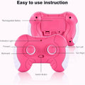 Pink 1:12 scale remote control monster truck for girls, rechargeable battery, ride-on car toy for daughters and granddaughters.