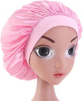 Kids satin sleep cap by Everything Baby, soft bonnet for girls' sleepwear, perfect for comfort and hair protection during sleep.