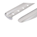 Aluminum U-shaped snow sand tent stakes for beach shade and camping, lightweight and heavy-duty ground nails, set of 6.
