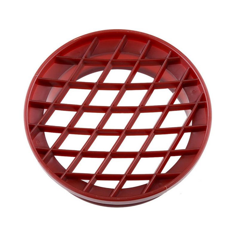 Plastic lattice press pineapple bun mold for baking bread, cakes, and biscuits, ideal for pastry and pastry dome shaping.