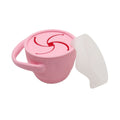 Set of 10 collapsible silicone snack cups with lids for toddlers and babies, ideal for on-the-go feeding and snacks.