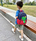 Cute waterproof toddler backpack from Everything Baby, featuring a colorful cartoon design for preschoolers and daycare use.