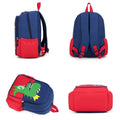 Cute waterproof toddler backpack for kids, featuring colorful cartoon design and small size, perfect for preschool and daycare.