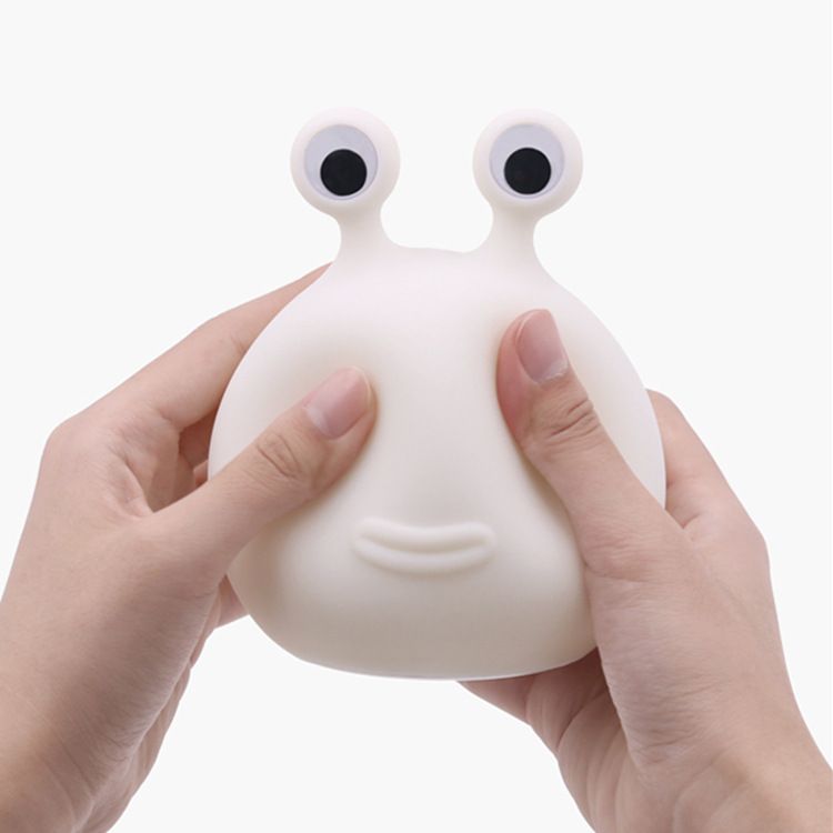 Soft silicone funny kid night light by Everything Baby, touch-activated lamp ideal for bedroom decor and birthday gifts