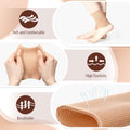 Pair of ankle gel sleeve pads for skating and protection, suitable for boys' skateboard accessories and compression support.