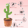 Dancing cactus talking toy by Everything Baby, wiggling and singing, mimics sounds, perfect for pretend play with kids.
