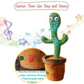 Dancing cactus talking toy from Everything Baby, singing, dancing, and mimicking sounds, perfect for kids' pretend play.
