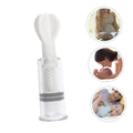 Nipple suction cups for breastfeeding care, designed for women with inset nipples, featuring electric massage function.
