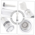 Nipple suction cups for breastfeeding care by Everything Baby, showing clear silicone retractor with ergonomic design for inset nipples.