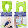 Portable folding non-slip potty training seat for toddlers, suitable for boys and girls, made by Everything Baby.