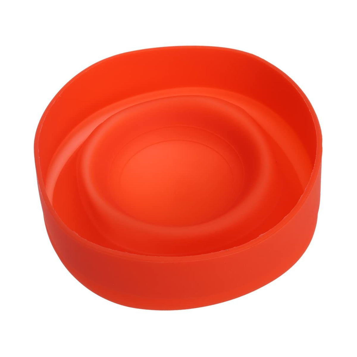 Silicone microwave popcorn popper with lid and handles, collapsible, dishwasher safe, designed for fun pretend play for kids.