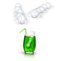 Silicone polygon-shaped ice cube mold by Everything Baby with fun shapes, used for freezing ice, food, or chocolates.