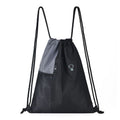Drawstring gym backpack for kids by Everything Baby, large size with zipper and mesh water bottle pockets, suitable for sports and school.